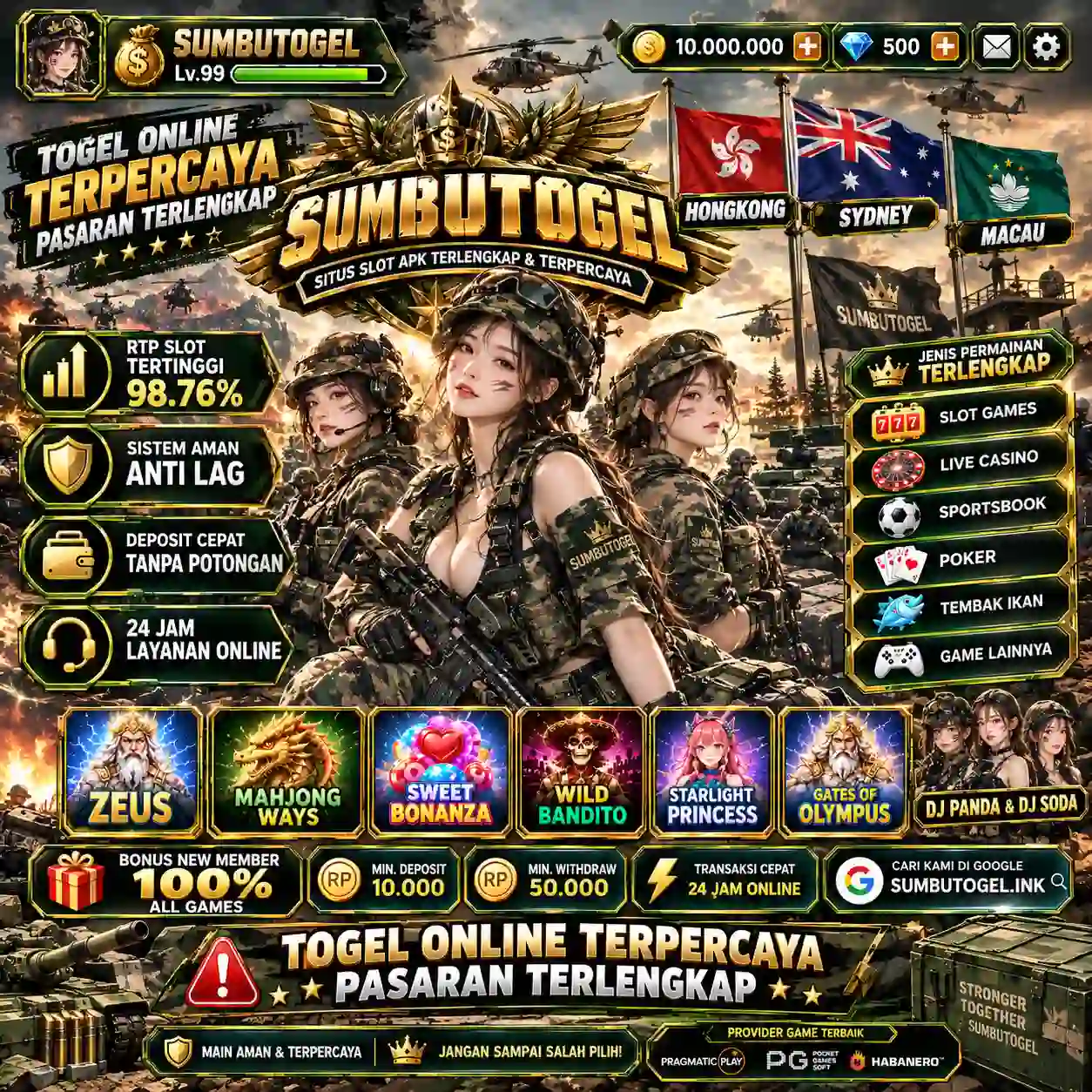 SLOT DEPO 10k